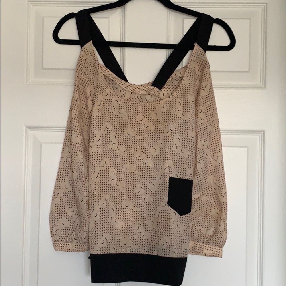 BCBGENERATION CROP SWING TOP